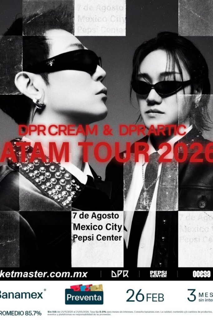 DPR CREAM y DPR ARTIC EN MEXICO 2026